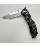 Buck 285 Bantam Reaper Skull Grey Camo Lockback Folding Pocket Knife USA - $19.79