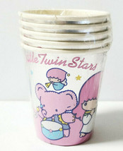 Little Twin Stars Paper foil Cup Ver,2 Old SANRIO 1985 Vintage Retro Rare - £27.36 GBP