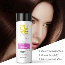 Keratin 12% Hair Straightening Prod for Repair Damaged Dry Frizzy Curly ... - $26.12