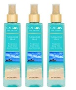 3x Calgon 8oz Take Me Away Turquoise Seas Body Mist Fragrance Spray - $48.50