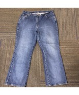 Blu Jeans Denim Bootcut Jeans Dark Wash Comfort Stretch Womens Size 33 - $43.75 CAD
