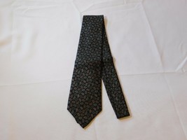 Daks DD London New York Mens Silk Tie Neck neckwear print Tiny Paisley EUC -- - £18.57 GBP
