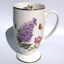 Hudson Middleton Coffee Mug Floral Best In Show Pattern English Fine Bone China - £12.50 GBP