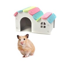 Hamster Haven: A Durable, Colorful Pet House and Playground - £10.24 GBP+