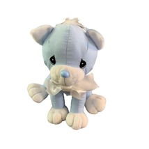 Precious Moments Tender Tails Plush Blue Cat Kitten Kitty 1998 Vintage 7... - $8.90