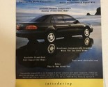 1997 Chevrolet Prism Car Vintage Print Ad Advertisement pa19 - $6.92