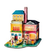 Miniature Wooden Diy Midsummer Venice Doll House Led Light Kids Adults T... - $99.14 CAD