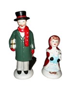 VTG 1985 Christmas Around the World House of Lloyd 2 Figurines Man/Child - £5.94 GBP