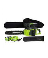 Greenworks 40V Gmax Digipro Brushless Chainsaw With 4.0Ah Battery And Ch... - $6,730.71 MXN