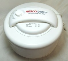 Nesco American Harvest FD-60 Food Dehydrator Jerky Maker 4 Trays 500 Watt Works - £35.97 GBP