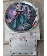 1995 Happy Holidays Barbie Limited Edition Collector Plate No 16873 By E... - $230.73 MXN