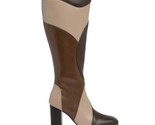 H by Halston GIanna Retro Colorblock tall Boots sz 9 US New - $49.45