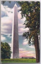 District Of Columbia DC Postcard Washington Monument Fall - £1.70 GBP