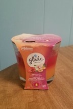 Glade 2 In 1 Vanilla Passion Fruit + Hawaiian Breeze Scented Candle 3.4 OZ - £2.25 GBP