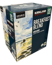 Kirkland Signature Coffee Organic Light Roast K-Cups Pod  - 120 Count - £55.55 GBP