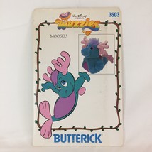 VTG 1985 Butterick 3503 Disney Wuzzles MOOSEL 9.5&quot; Stuffed Toy Pattern Uncut - £8.55 GBP