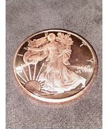 1 oz Copper Round - Walking Liberty SilverTowne Brilliant Uncirculated P... - $9.38