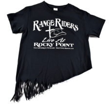 Womens Custom Made Tassled Tee Graphic Print Shirt Range Riders Rocky Point - £15.54 GBP