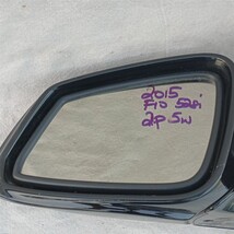 2014-16 BMW F10 528i Side View Door Mirror W/ Lamp Driver Left LH (5pin) image 6