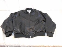 Black Windbreaker Unbranded Jacket Coat 6366 - $14.37