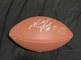 Michael Vick Autographed Nfl Football Rare Full Name Signature Jsa Coa Falcon... - £93.14 GBP