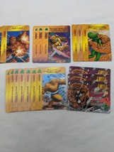Lot Of (18) Marvel Overpower Thing Trading Cards - £13.99 GBP