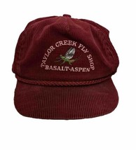 Vintage Taylor Creek Fly Shop Aspen Hat Cap Imperial Headwear Denver Braid Rope - £31.26 GBP