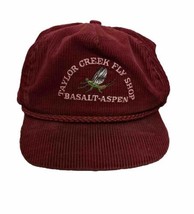 Vintage Taylor Creek Fly Shop Aspen Hat Cap Imperial Headwear Denver Bra... - £30.09 GBP