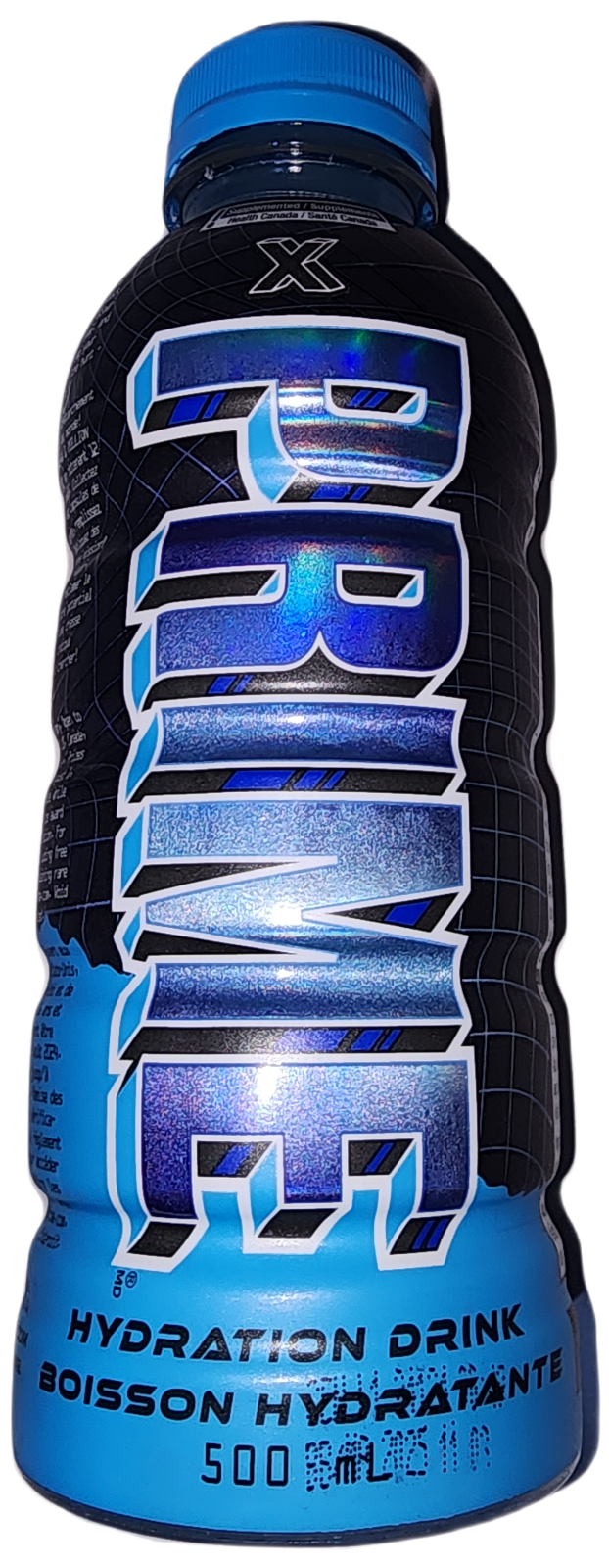 Prime Hydration X  Blue Bottle W/ HOLO LABEL The Hunt for Hydration IN H... - $7.91