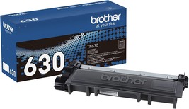 Brother Genuine Standard Yield Toner Cartridge, TN630, Replacement Black Toner, - £41.55 GBP