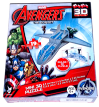 Avengers Quinjet Mini 3D Puzzle Set - £4.74 GBP