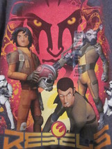 NWT Disney&#39;s STAR WAR REBELS Gray Short Sleeve Top Size Youth XS (4) - £3.18 GBP