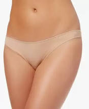 DKNY Thong Panties Litewear Low Rise Mesh Trim Nude Size Medium $11 - NWT - £2.86 GBP