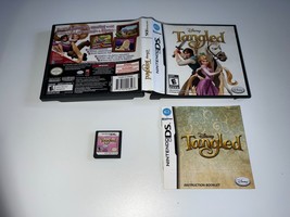 Disney Tangled Video Game Nintendo DS DSi 3DS 2DS w/ Manual Cart &amp; Case - £10.27 GBP