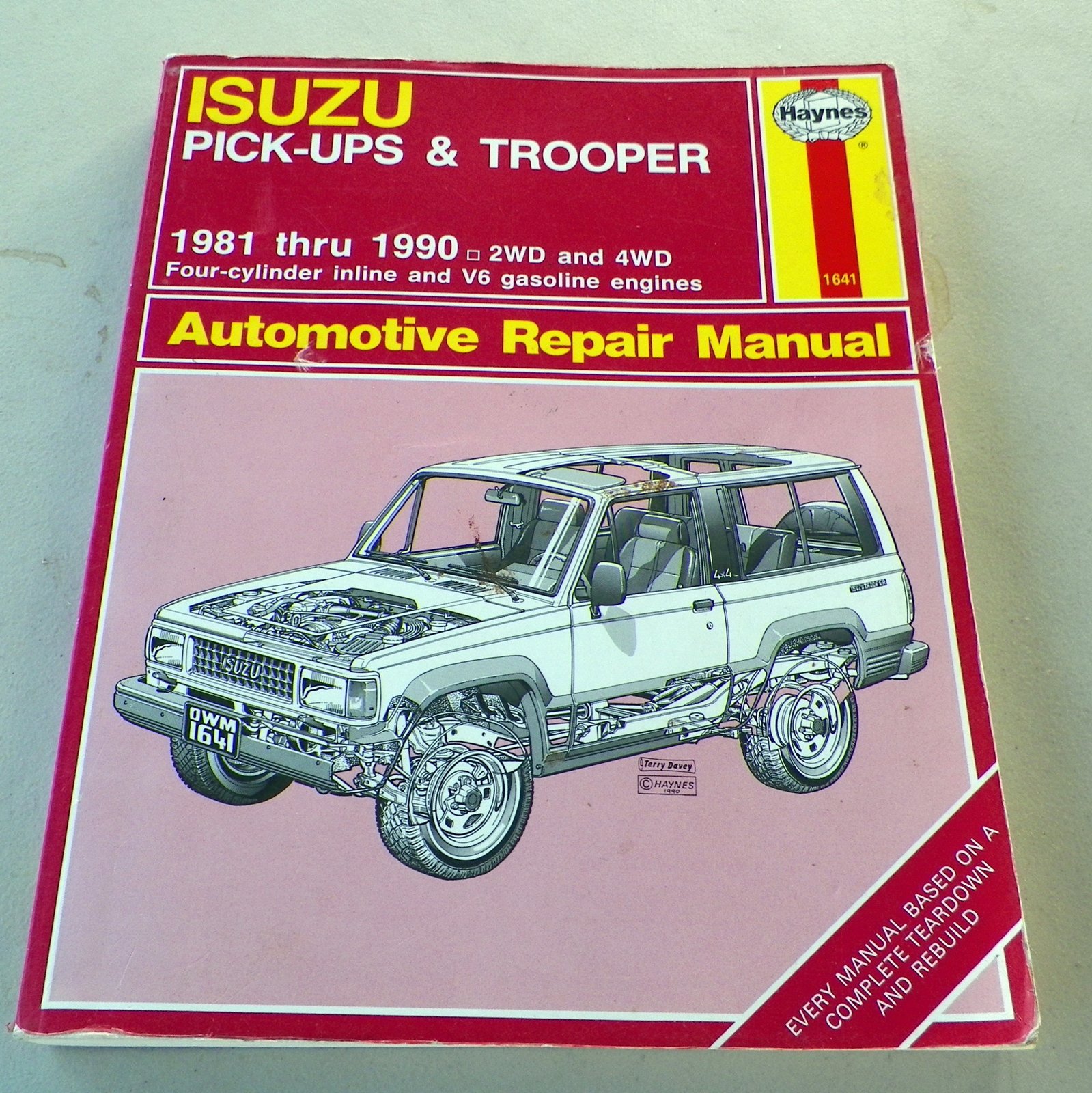 Isuzu Trooper  pickup Automotive repair manual Haynes automotive repair manu