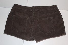Roxy Brown Corduroy Cutoff Shorts Size 0 Brand New - £15.98 GBP