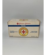 Johnson &amp; Johnson 1980s Red Cross Cotton USP First Aid Advertisement USA - $29.83 CAD