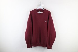 Vtg 90s USA Olympics Mens XL Faded Spell Out Crewneck Sweatshirt Burgundy USA - $54.40