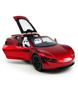 1:24 Tesla Roadster Model Car Diecast Toy Vehicle Toys for Boys Kids Gif... - $30.00