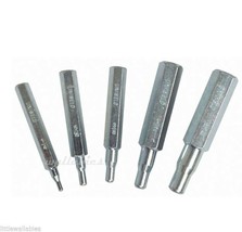 5Pc Swaging Punch Kit Joining Hvac Refrigeration Copper Tubing 1/4" To 5/8" Od - £37.65 GBP