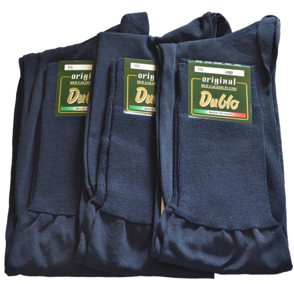 6 Paare Von Socken Lang Men Baumwolle Draht Scotland Dublo CD0339S Made IN Italy - $61.16