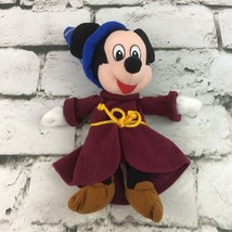 Walt Disney Fantasia Mickey Mouse The Sorcerers Apprentice Plush Stuffed Doll - £9.30 GBP