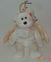 Vintage TY Halo Angel Bear Beanie Baby plush toy - $9.70