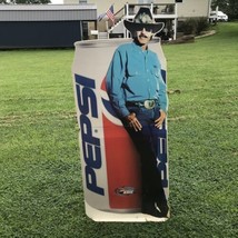 Vtg Richard Petty Nascar Cardboard Cutout Standup Pepsi Nascar 72” x 29.5” - £118.70 GBP