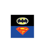DC Comics Batman Emblem Logo Plush Baby Blanket Size 43&quot;x51&quot; - £15.06 GBP