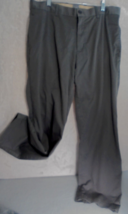 Classic Gap Khakis Pants Mens 36x34 Gray Straight Leg Chino Cotton Regular Fit - £7.63 GBP