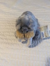 New Ganz Webkinz Gray Walrus HM332 Plush Stuffed Animal Toy Friend NO CODE - $7.91