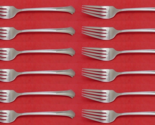 Chippendale by Towle Sterling Silver Salad Fork Set 12 pieces 6 5/8&quot; - $711.81