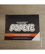 Atari 2600 Popeye game manual in great shape by Parker Brothers  - $8.00