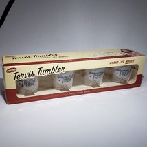 Set of 4 Tervis Tumblers World Poker Tour 12 oz Insulated Retro Box Logo NIB - £25.73 GBP